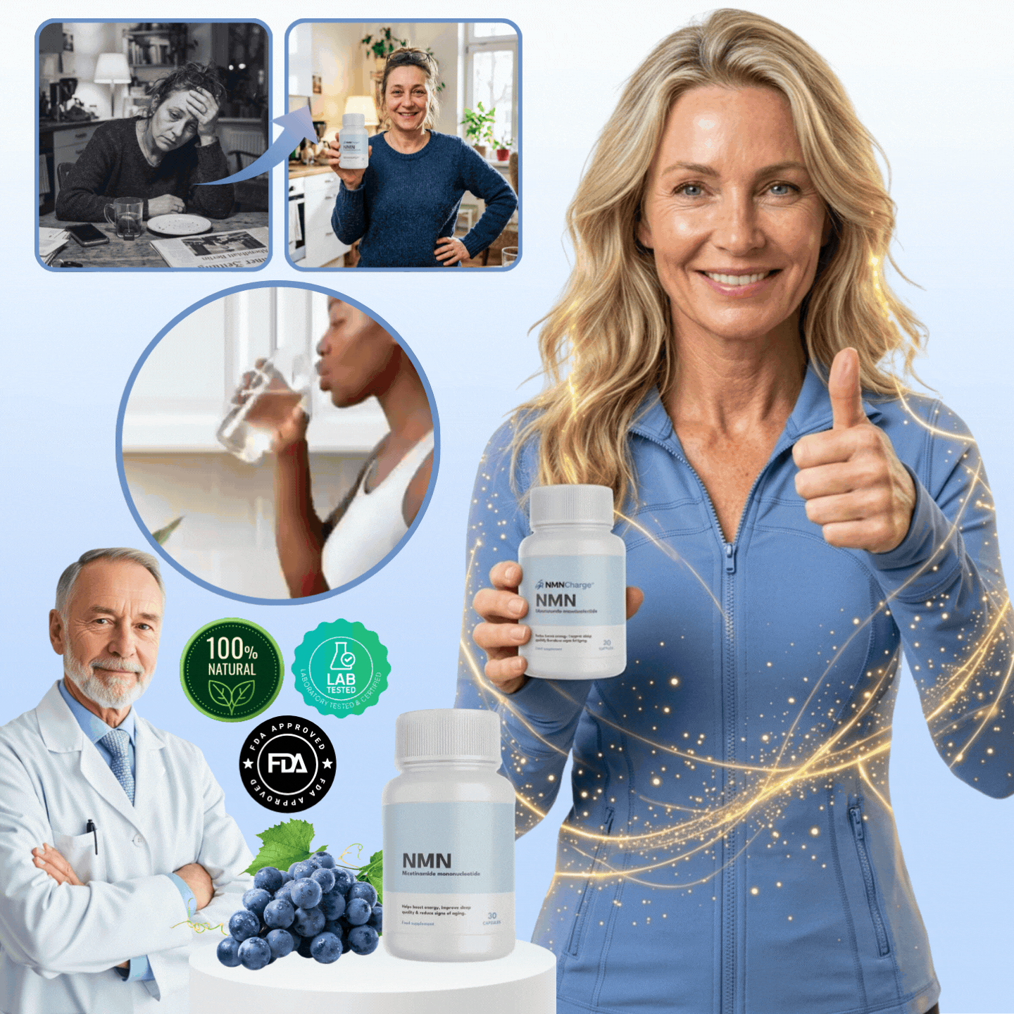NMNCharge™ | Premium-Nicotinamid-Kapseln
